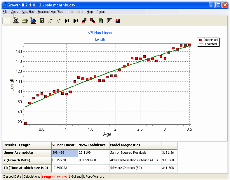 initial screen with open data